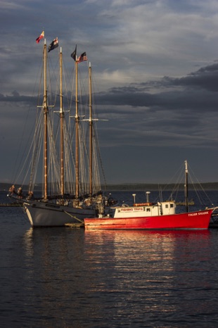 Sunset on Bar Harbor